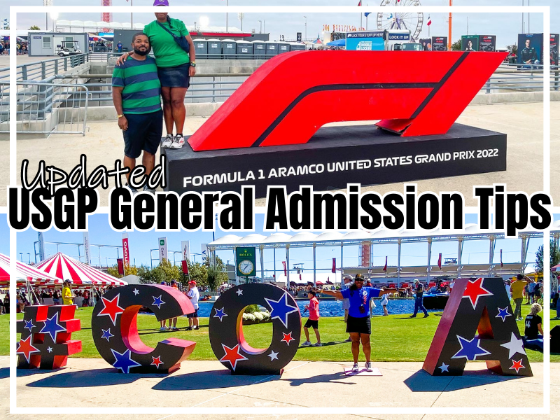 Updated F1 USGP General Admission Tips - Mom Works It Out by Angela Gillis