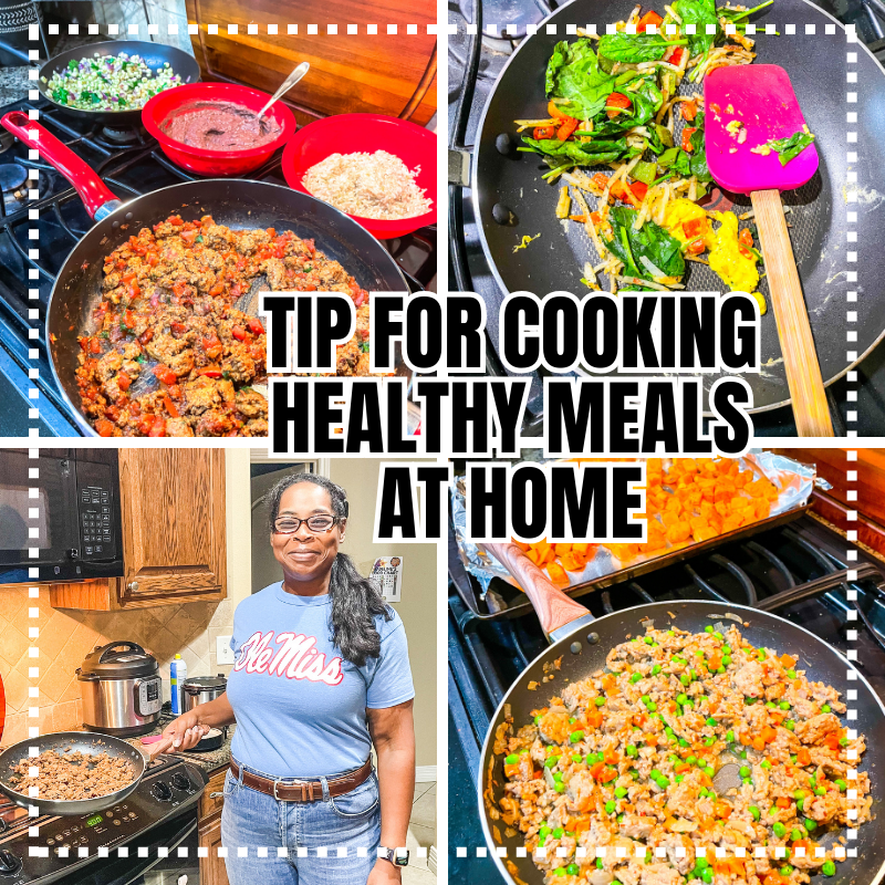 7 Simple Ways to Start Cooking Incredible Meals At Home - Mom Works It Out  by Angela Gillis