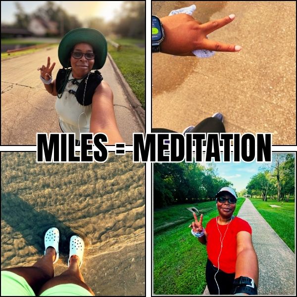 Walking miles for mindfulness